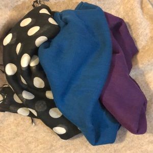 Trio of Scarves